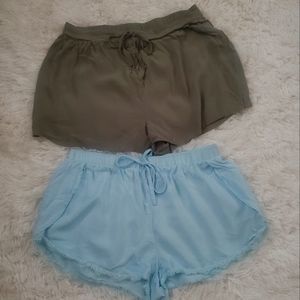 2 Pairs of Gently Used Forever 21 Shorts